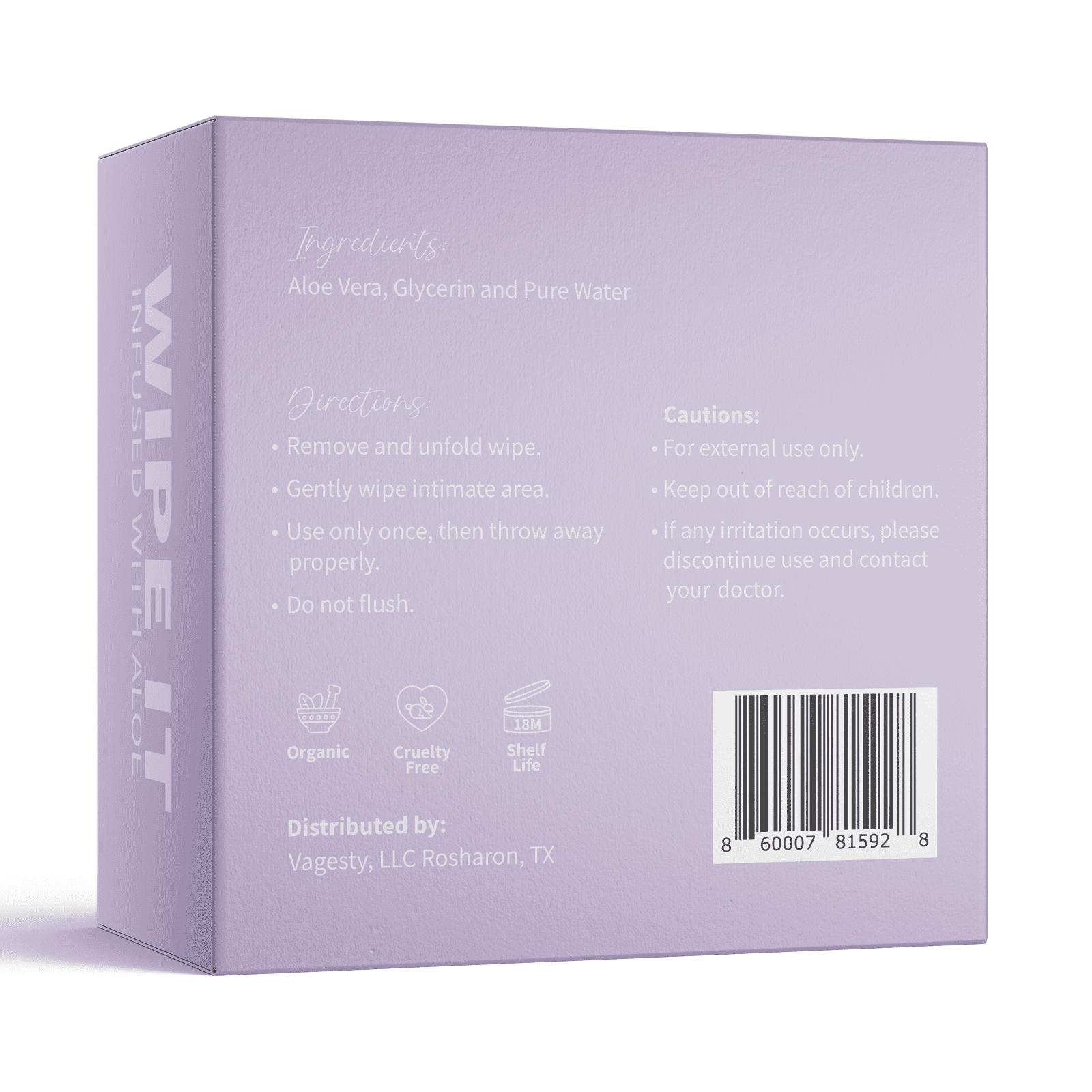 Feminine Wipes - Vagesty