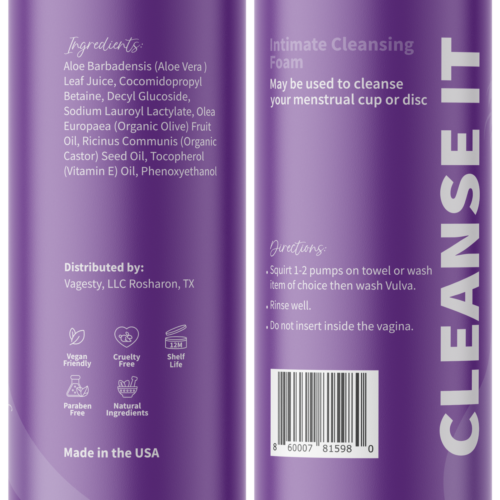 Intimate Feminine wash - Vagesty